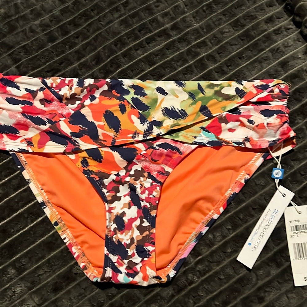 BLEU ROD BEATTIE
Party Animal Sarong Hipster Bikini Bottom NWT SIZE 6